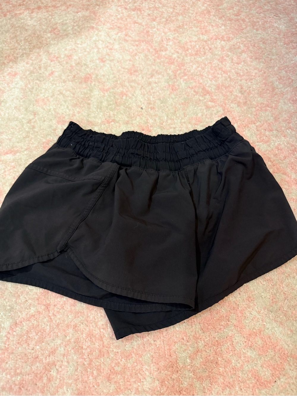 lululemon athletica Black Athletic Running Shorts